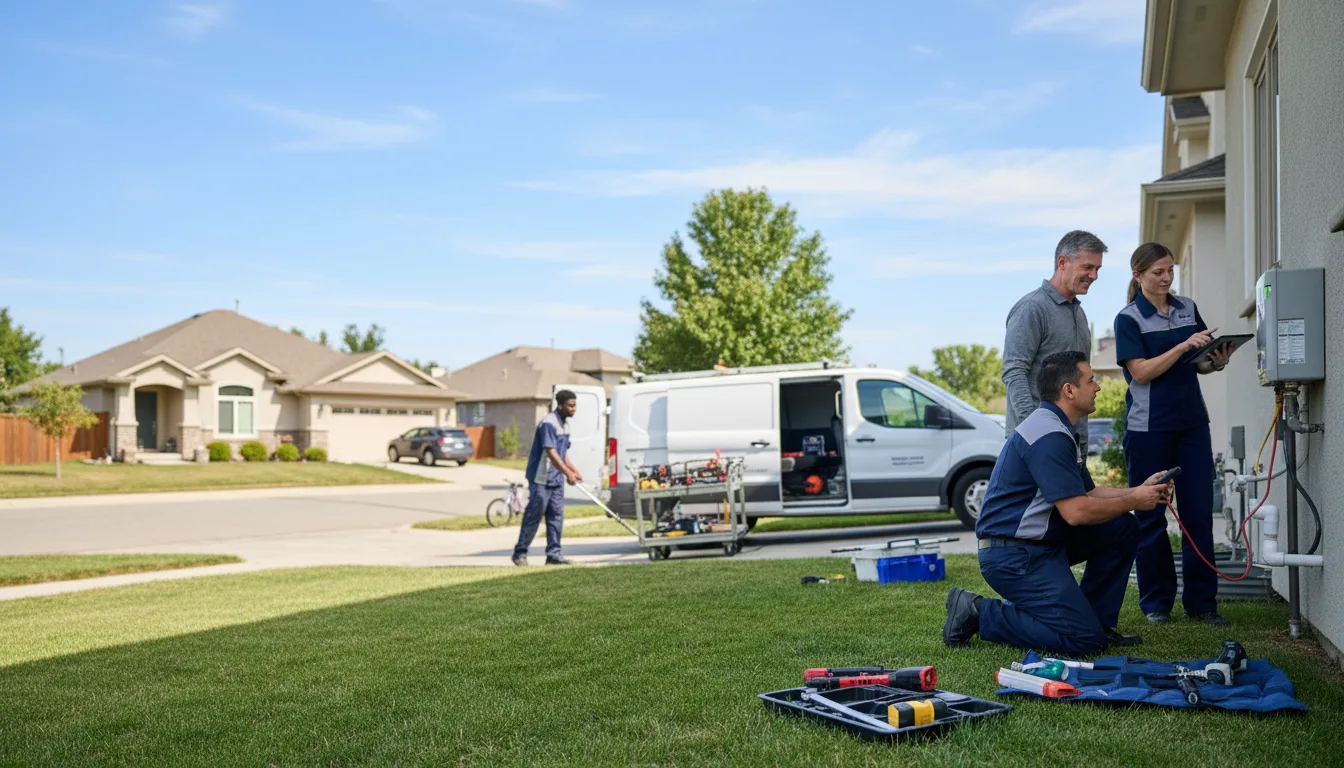 Tankless water heater service in Overton, NV